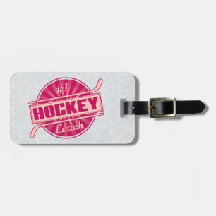 Etiqueta De Bagagem Bagagem Personalizável do Treinador de Hockey