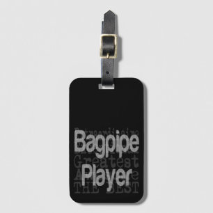 Etiqueta De Bagagem Bagpipe Player Extraordinaire