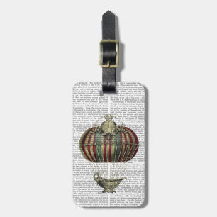 Etiqueta De Bagagem Balão de Fantasia Barroco 4