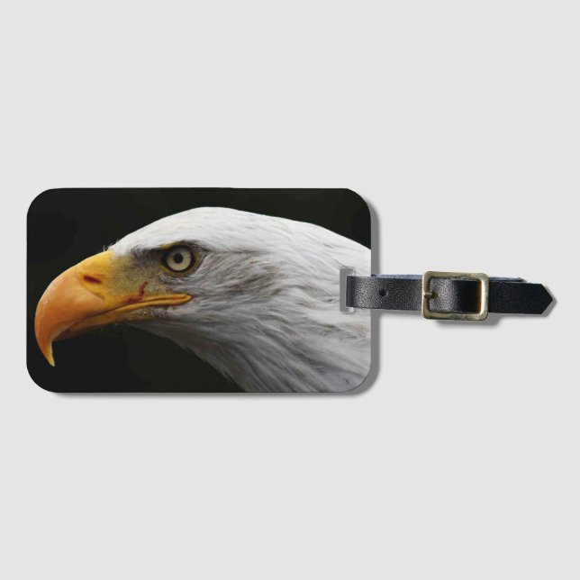 Etiqueta De Bagagem Bald Eagle ltm (Frente Horizontal)