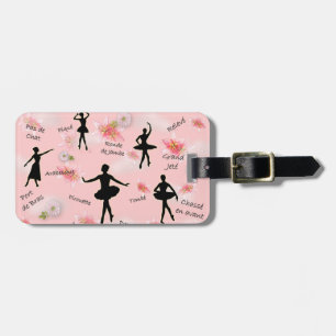 Etiqueta De Bagagem Balé (customizável)
