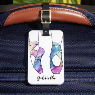 Etiqueta De Bagagem Balé Personalizado Ballerina