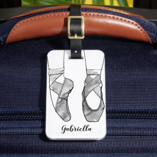 Etiqueta De Bagagem Balé Personalizado Ballerina
