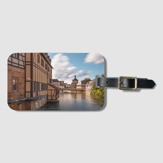 Etiqueta De Bagagem Bamberg Alemanha (Frente Horizontal)
