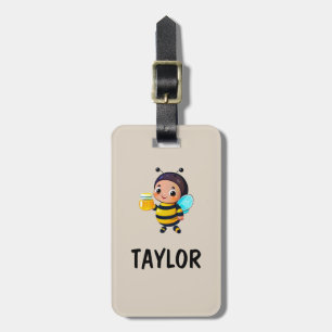 Etiqueta De Bagagem Banda Colorida Personalizada para Crianças Bonitas