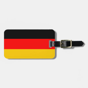 Etiqueta De Bagagem Bandeira alemão Deutsche Flagge