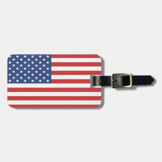 Etiqueta De Bagagem bandeira americana