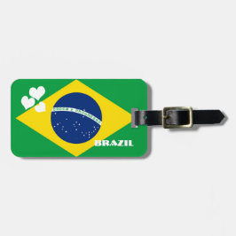 Etiqueta De Bagagem bandeira BRASILEIRA