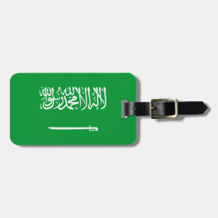 Etiqueta De Bagagem Bandeira da Arábia Saudita Easy ID Personal