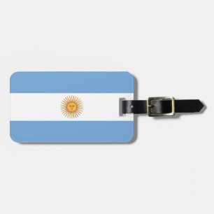Etiqueta De Bagagem Bandeira da Argentina