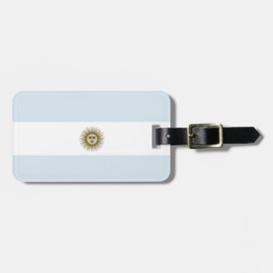 Etiqueta De Bagagem Bandeira da Argentina