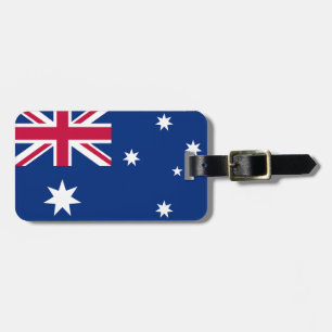 Etiqueta De Bagagem Bandeira da Austrália
