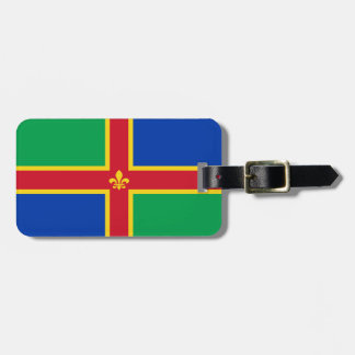 Etiqueta De Bagagem Bandeira da Bagagem de Lincolnshire
