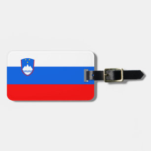 Etiqueta De Bagagem Bandeira da Eslovênia