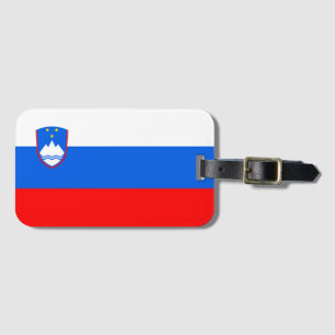Etiqueta De Bagagem Bandeira da Eslovênia