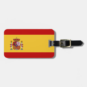Etiqueta De Bagagem Bandeira da espanha