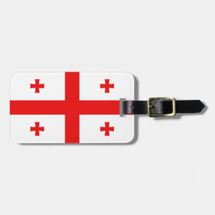 Etiqueta De Bagagem Bandeira da Geórgia