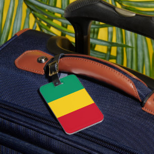 Etiqueta De Bagagem bandeira da Guiné
