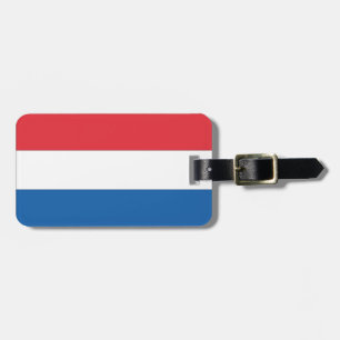 Etiqueta De Bagagem Bandeira da Holanda