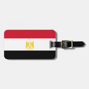 Etiqueta De Bagagem Bandeira da identificação fácil de Egipto pesso