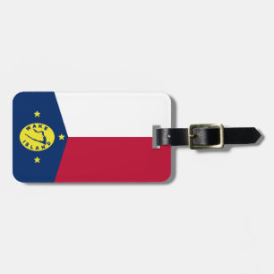 Etiqueta De Bagagem Bandeira da Ilha Acordar