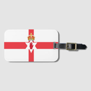 Etiqueta De Bagagem Bandeira da Irlanda do norte