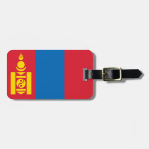 Etiqueta De Bagagem Bandeira da Mongólia