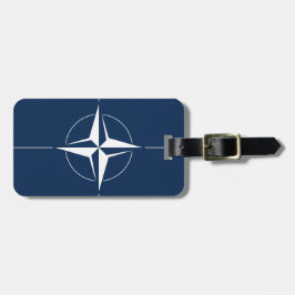 Etiqueta De Bagagem Bandeira da NATO