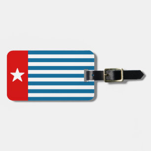 Etiqueta De Bagagem Bandeira da República da Papua Ocidental