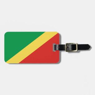 Etiqueta De Bagagem Bandeira da República do Congo