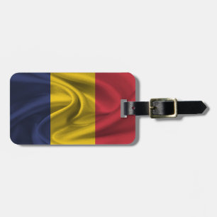 Etiqueta De Bagagem Bandeira da Romênia