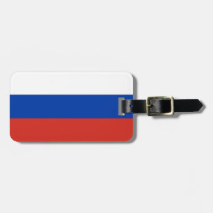 Etiqueta De Bagagem Bandeira da Rússia