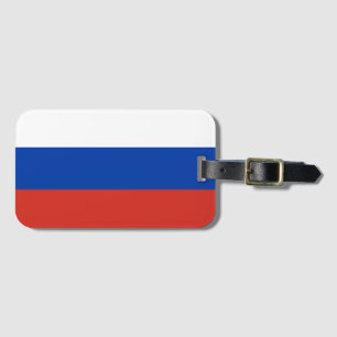 Etiqueta De Bagagem Bandeira da Rússia