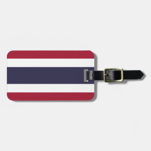 Etiqueta De Bagagem Bandeira da Tailândia