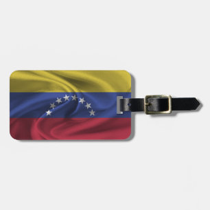 Etiqueta De Bagagem Bandeira Da Venezuela
