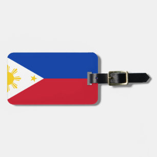 Etiqueta De Bagagem Bandeira das Filipinas