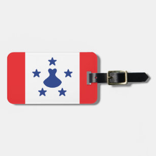 Etiqueta De Bagagem Bandeira das Ilhas Austrais