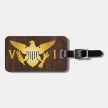 Bandeira das Ilhas Virgens Douradas dos EUA, Madei