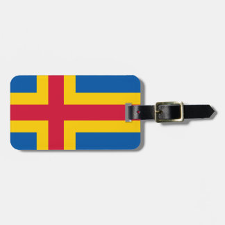 Etiqueta De Bagagem Bandeira de Åland