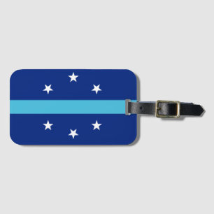 Etiqueta De Bagagem Bandeira de Anaheim, Califórnia