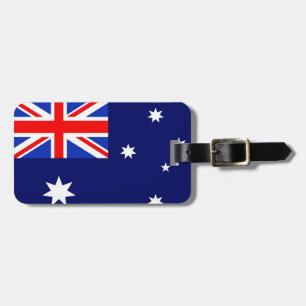 Etiqueta De Bagagem Bandeira de Austrália