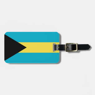 Etiqueta De Bagagem Bandeira de Bahamas