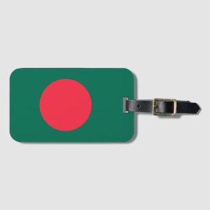 Etiqueta De Bagagem Bandeira de Bangladesh