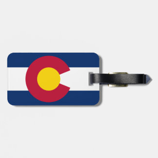 Etiqueta De Bagagem Bandeira de Colorado