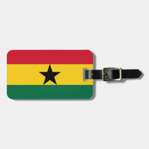 Etiqueta De Bagagem Bandeira de Ghana