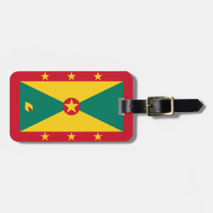 Etiqueta De Bagagem Bandeira de Granada