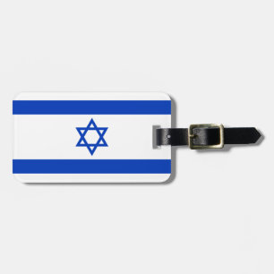 Etiqueta De Bagagem Bandeira de Israel