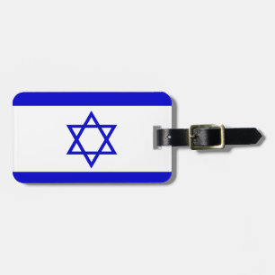 Etiqueta De Bagagem Bandeira de Israel