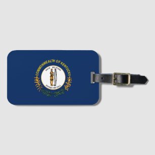 Etiqueta De Bagagem Bandeira de Kentucky