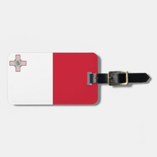 Etiqueta De Bagagem Bandeira de Malta